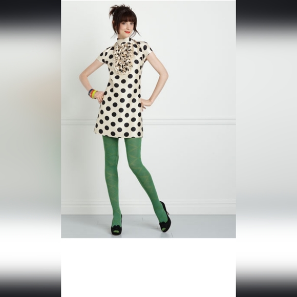 kate spade Dresses & Skirts - Kate Spade Beige Polka Dot Shift Dress